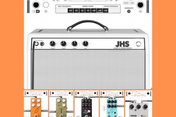 Mixwave convierte los pedales y amplis JHS en plugins: Morning Glory, Pulp N Peel, Hard Drive, etc
