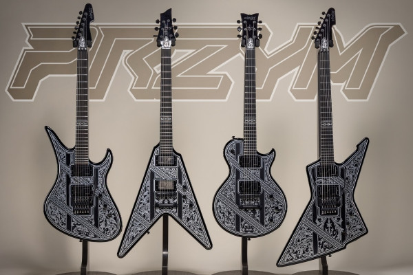 Schecter Przym Palladium: una colección de 4 guitarras con tapa metálica grabada al estilo Zemaitis