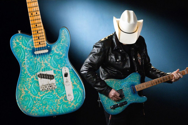 Fender y Brad Paisley han colaborado en la creación de la guitarra 1967 “Lost Paisley” Telecaster