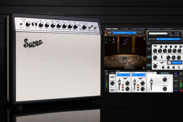 Supro Airwave: un amplificador de 25W que combina válvulas con la emulación digital de Two Notes DynIR
