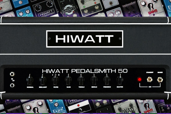 Hiwatt Pedalsmith: dos cabezales de 30 y 50 W a válvulas diseñados como plataformas para pedales