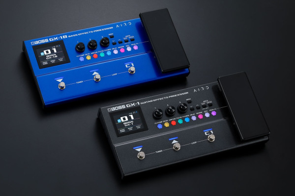 Boss GX-1 y GX-1B: una potente mini version portátil para guitarra y bajo de las pedaleras GX-10 y GX-100