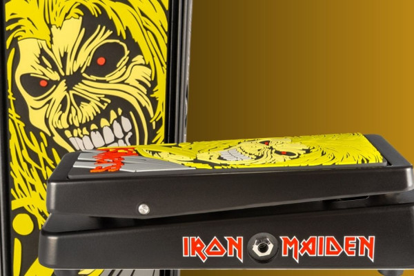 Posiblemente el Wah más chulo que hemos visto: el Crybaby "Killers" de Iron Maiden