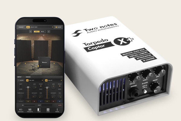 Two Notes Torpedo Captor X, la renovación de la popular DI/caja de carga/atenuador