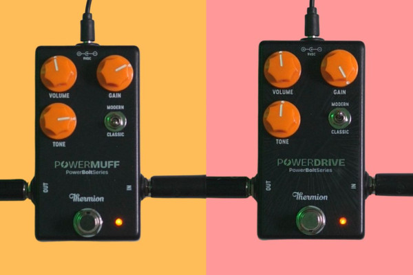 Thermion Powerdrive y Powermuff, o cómo volver a lo esencial en overdrive y fuzz