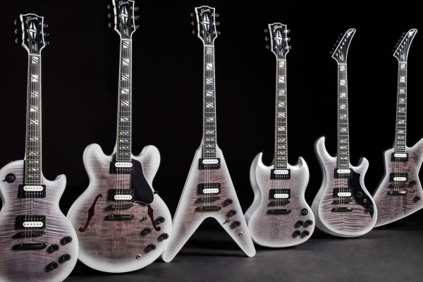 Gibson DES Series: seis modelos clásicos con acabado Ghost Burst y nuevas pastillas ELEV8