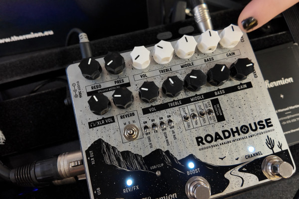Thermion Roadhouse, un rig completo en un solo pedal: 2 canales, hi-gain, cab sim e interfaz USB