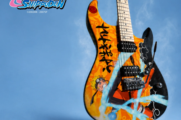Vader Guitars convierte el Rasengan de Naruto en una guitarra eléctrica de edición limitada