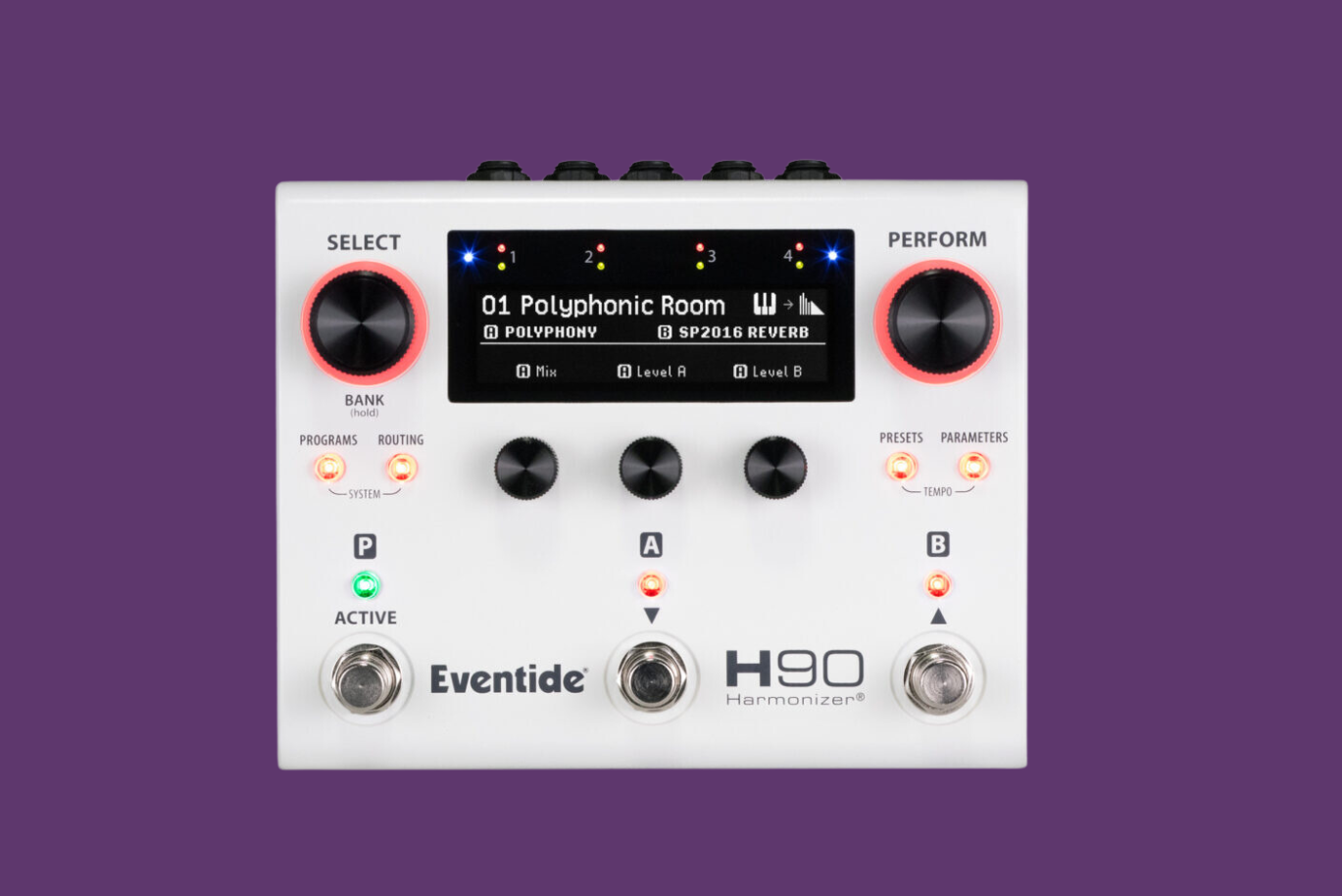 Eventide H90, dos H9 Max en uno, con polifonía y 10 nuevos algoritmos