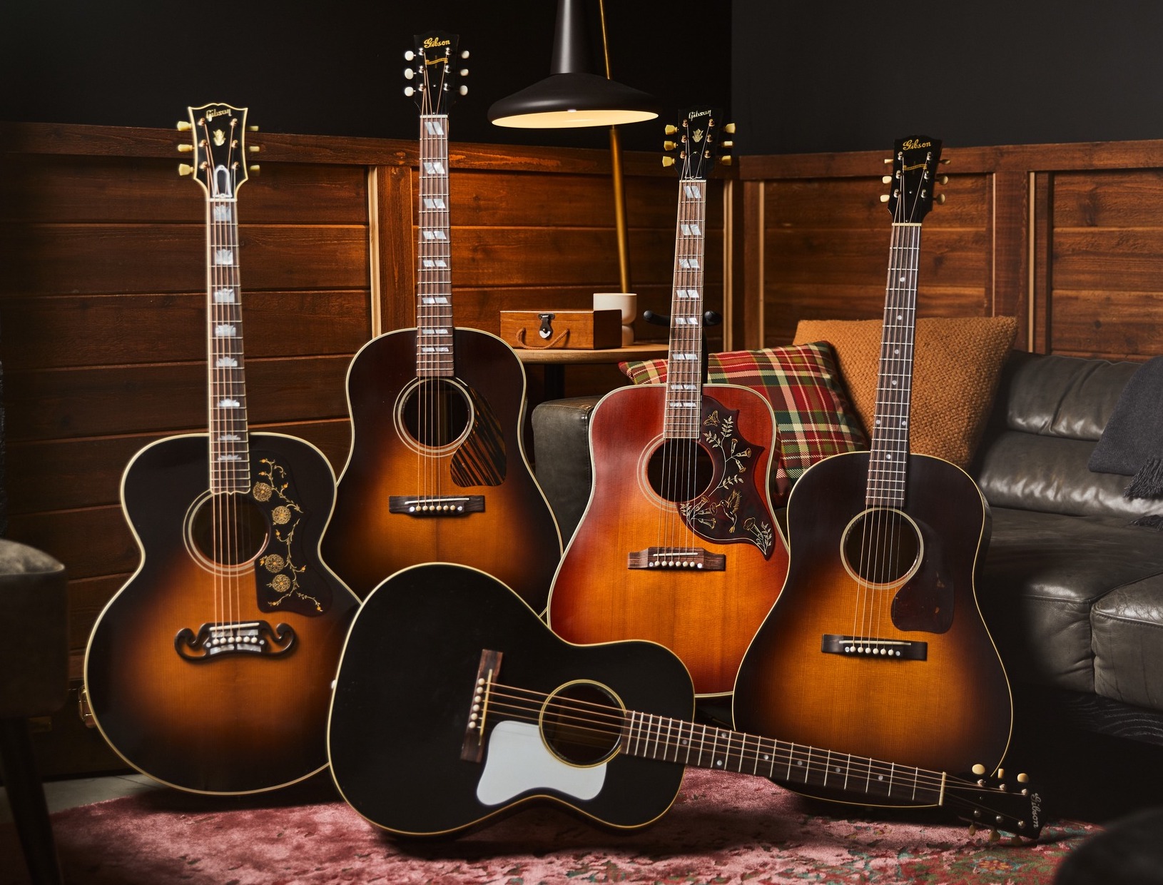 Gibson Murphy Lab Acoustic, acústicas famosas de la marca con maderas y