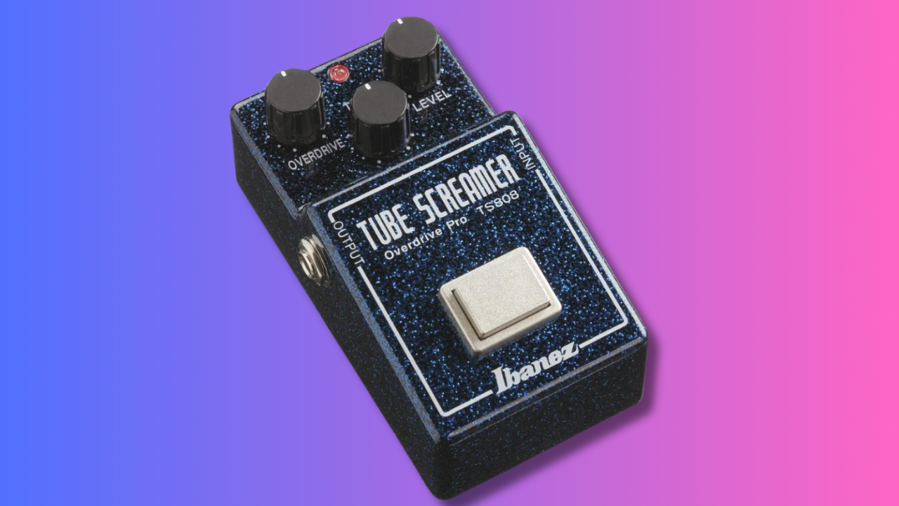 Ibanez Tube Screamer 45th Anniversary Una Edición Especial Con El Chip Original Y En Color Azul