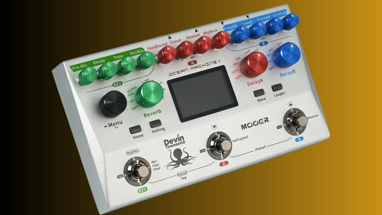 Mooer Ocean Machine II la renovación del pedal de delay y reverb