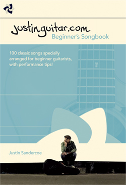 the justinguitar beginners songbook used