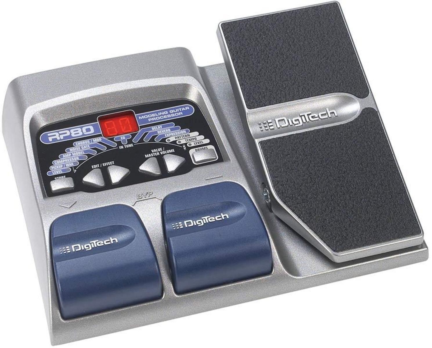 Análisis de DigiTech RP80, pedalera multiefectos compacta con pedal de expresión Guitarristas