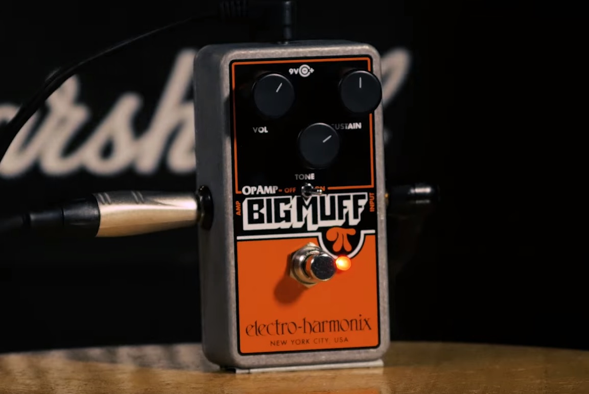 Electro-Harmonix OpAmp Big Muff Pi, el pedal signature de Billy 