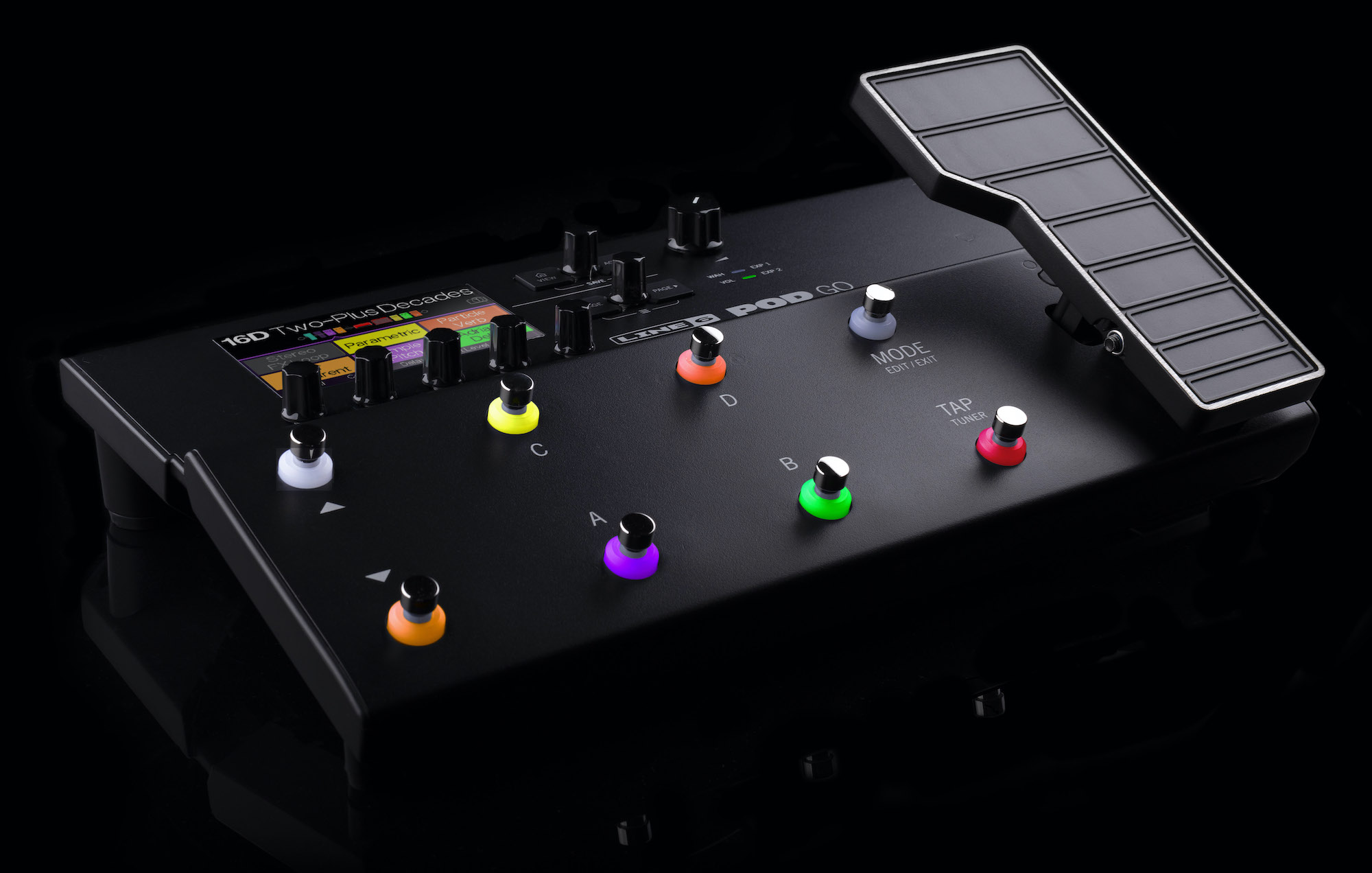 Line 6 POD GO, la última evolución del popular procesador hereda