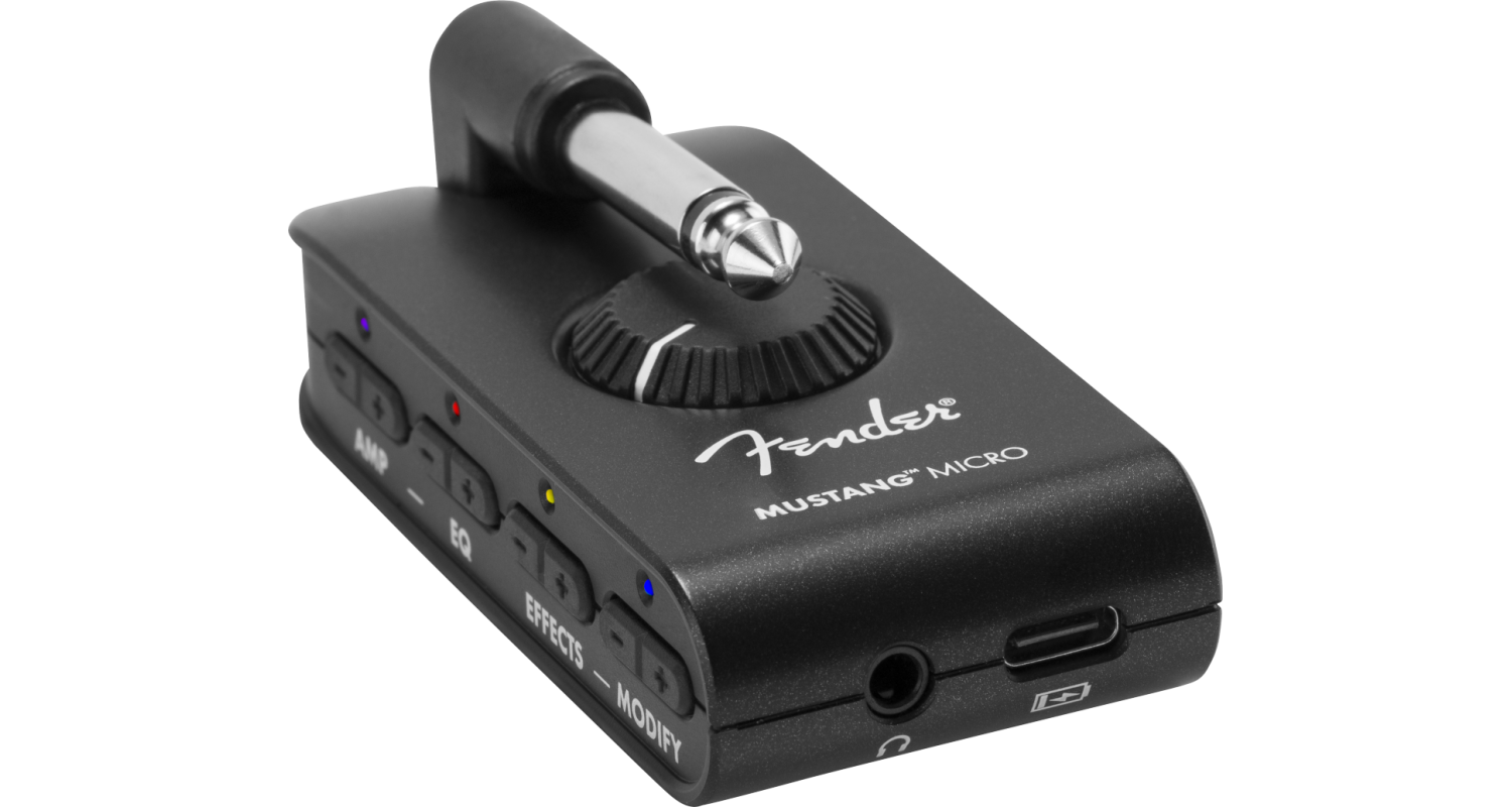 Fender lanza el mini ampli de auriculares Mustang Micro y los '68 Custom  Pro Reverb y Vibro Champ | Guitarristas.info