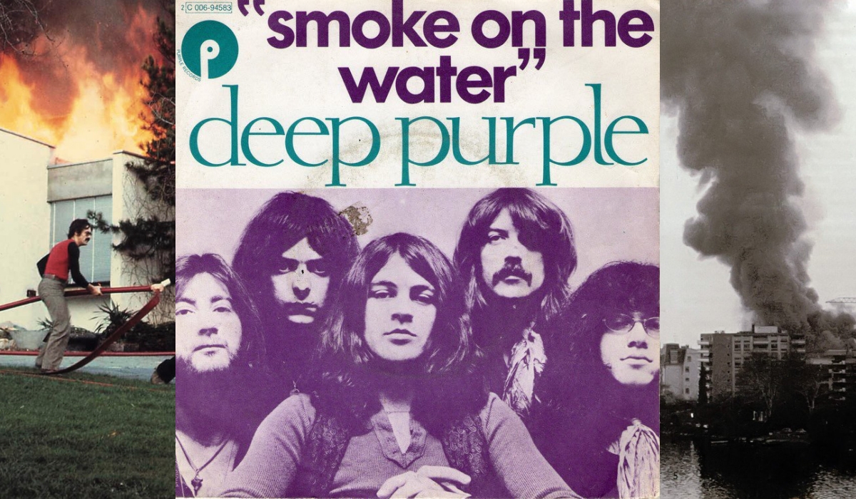 50 años del incendio que inspiró el tema &quot;Smoke On The Water&quot; de Deep Purple