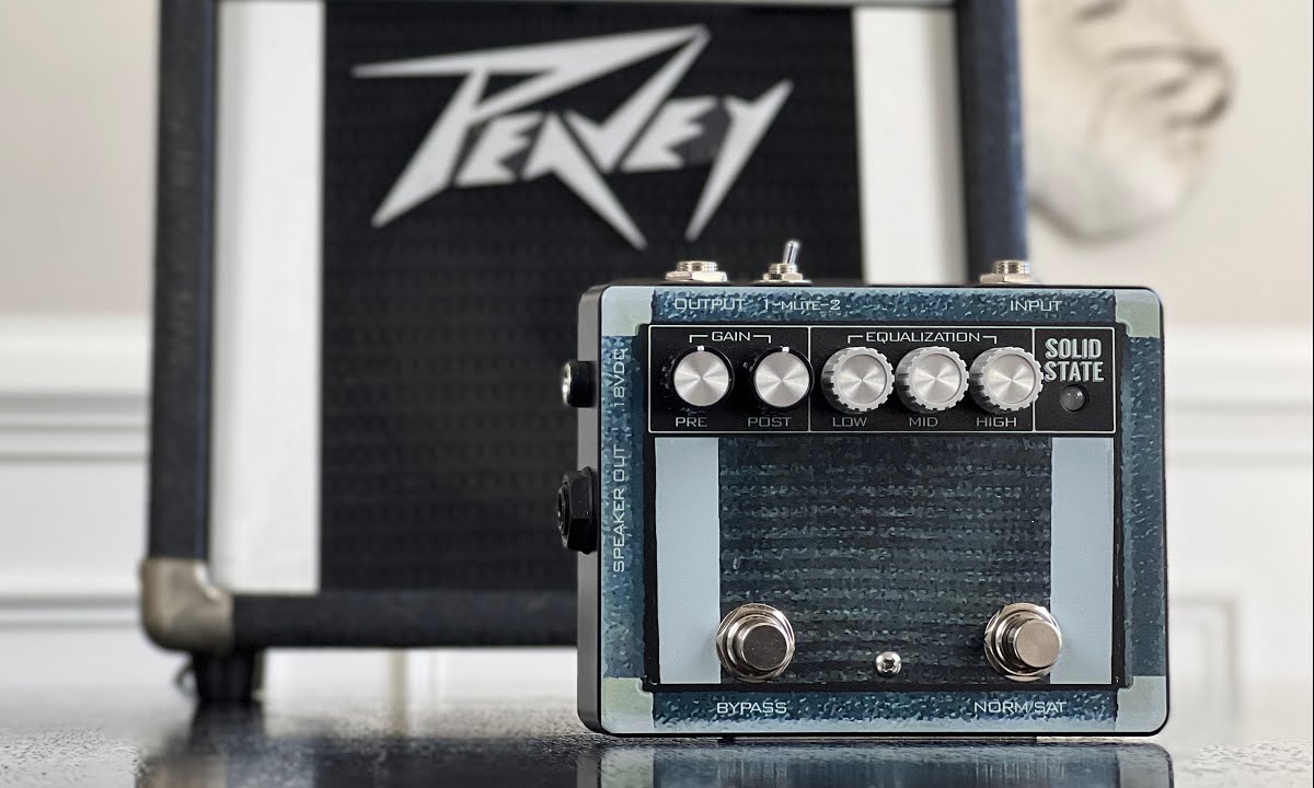 Acorn Amps convierte en un pedal el ampli Peavey Decade de los 80, el